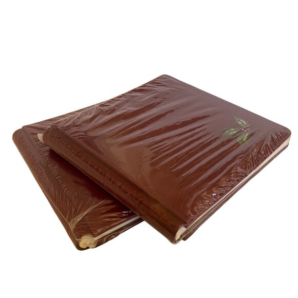 Set 2 Creative Memories Holly Leaf Christmas Premiere Scrapbook Albums 12x12 - Picture 4 of 11